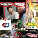 TAU GAK COY? KURANG TAU
COY
KURANG TAU
SYAMSUDIN
HITAM
MAD MAINTER CE
NAMANYA B
the cop
SUMARDI
100% Ril