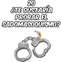 20 ¿TE GUSTARÍA PROBAR EL SADOMASOQUISMO?