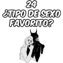 24 ¿TIPO DE SEXO FAVORITO?