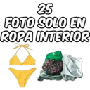 25 FOTO SOLO EN ROPA INTERIOR