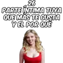 26 PARTE INTIMA TUYA QUE MAS TE GUSTA Y EL POR QUE