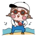 Omog is a tomboy 13