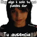 Hay algo k solo tu me
puedes dar
GeysiOy
Tu ausencia..l/