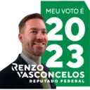 RENZO
MEU VOTO É
~~
O~
20
23
VASCONCELOS
DEPUTADO FEDERAL