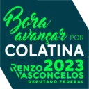 Bora
avançar
COLATINA
RENZO 2023
VASCONCELOS
DEPUTADO FEDERAL
POR