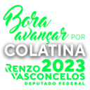 Bora
avançar POR
COLATINA
RENZO 2023
VASCONCELOS
DEPUTADO FEDERAL