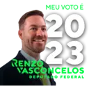 RENZO
MEU VOTO É
20
23
Com
VASCONCELOS
DEPUTADO FEDERAL