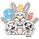 Bunny Family 8