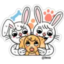 Bunny Family 16