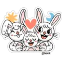 Bunny Family 9