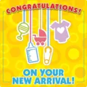 CONGRATULATIONS! لسلسلة ON YOUR NEW ARRIVAL!