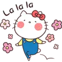 Hello Kitty × Usamaru by silvan 16