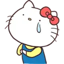 Hello Kitty × Usamaru by silvan 24