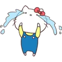 Hello Kitty × Usamaru by silvan 4
