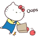 Hello Kitty × Usamaru by silvan 6