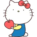 Hello Kitty × Usamaru by silvan 7