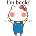 Hello Kitty × Usamaru by silvan 23