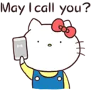 Hello Kitty × Usamaru by silvan 3