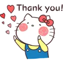 Hello Kitty × Usamaru by silvan 9