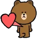 Moving BROWN & FRIENDS emoji_kal (part 1) 10