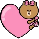 Moving BROWN & FRIENDS emoji_kal (part 1) 7