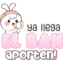 ya llega
helissa
EL BAN
aporten!