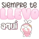 Siempre te
LLEVO
aqui
melissa
