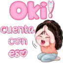 Oki!
cuenta
UNO
@se
Melissa