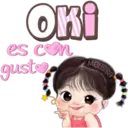 Oki
es con
gust
Melissa