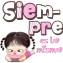 Siem-
pre
es lo
mismo
Melissa