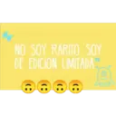 NO SOY RARITO SOY
DE EDICIÓN LIMITADA P
6666
Zauw