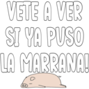 VETE A VER
SI YA PUSO
LA MARRANA!
@