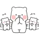 White fat bear 9