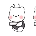 White fat bear 10
