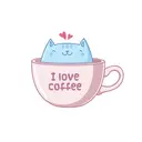I love
coffee