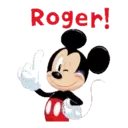 Mickey Mouse Polite Stickers 12
