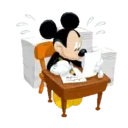 Mickey Mouse Polite Stickers 1