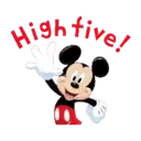 Mickey Mouse Polite Stickers 10