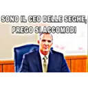 SONO IL CEO DELLE SEGHE,
PREGO SI ACCOMODI