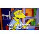 Uuhh la signorina
parla francese
D