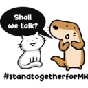 Shall
we talk?
#standtogetherforMH