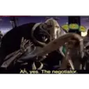 Ah, yes. The negotiator.