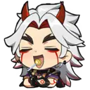 GENSHIN STICKER INAZUMA SERIES 1 4