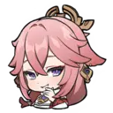 GENSHIN STICKER INAZUMA SERIES 2 11