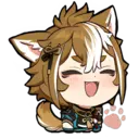 GENSHIN STICKER INAZUMA SERIES 2 21