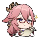 GENSHIN STICKER INAZUMA SERIES 2 24