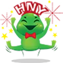 Holiday Frog 6