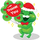 Holiday Frog 12