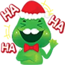 Holiday Frog 2