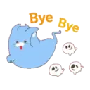 OBAKENEKO the kitten Animated Stickers 12